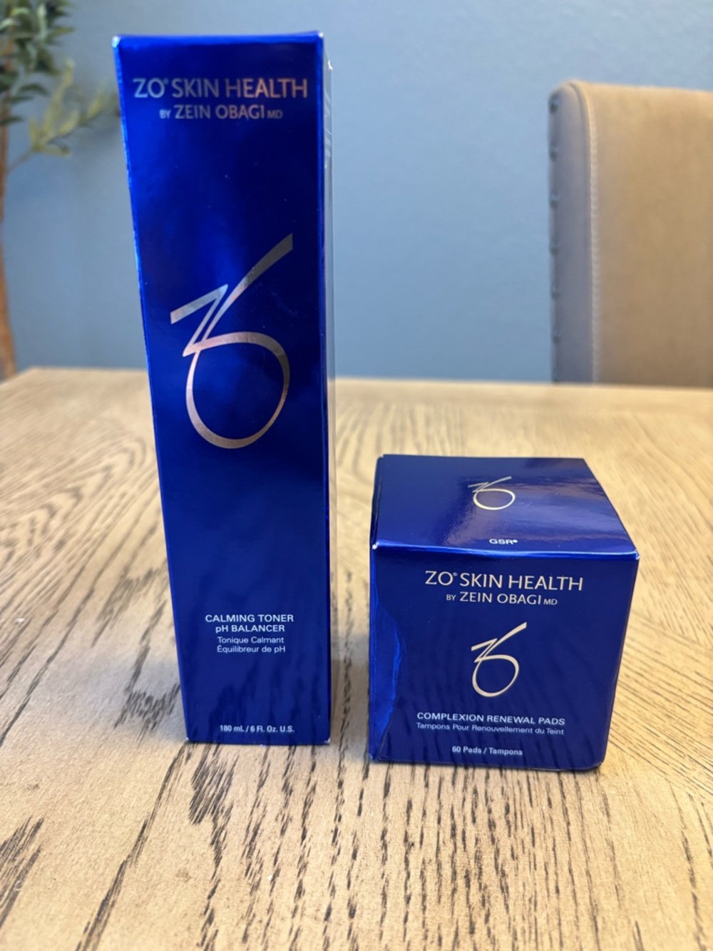 ZO Skin Health Zein Obagi Complexion Renewal Pads + Calming Toner pH Balancer